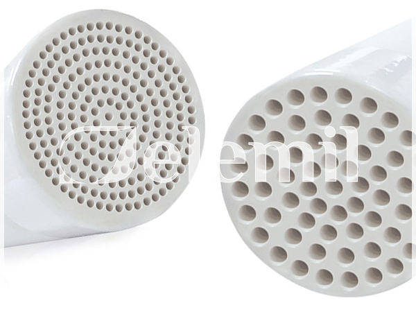 在實際操作中，如何維護和清洗陶瓷納濾膜以確保其性能?